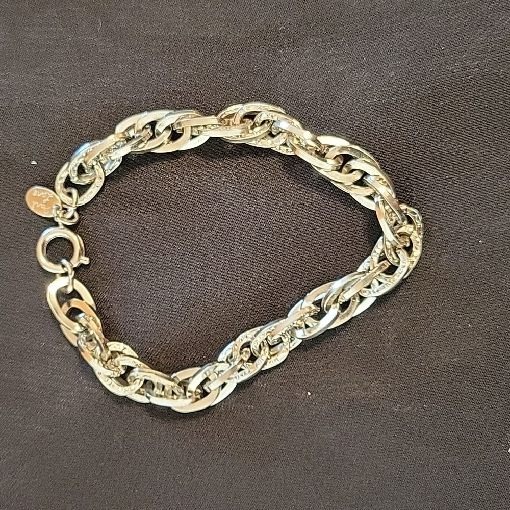Park Lane silver twist bracelet